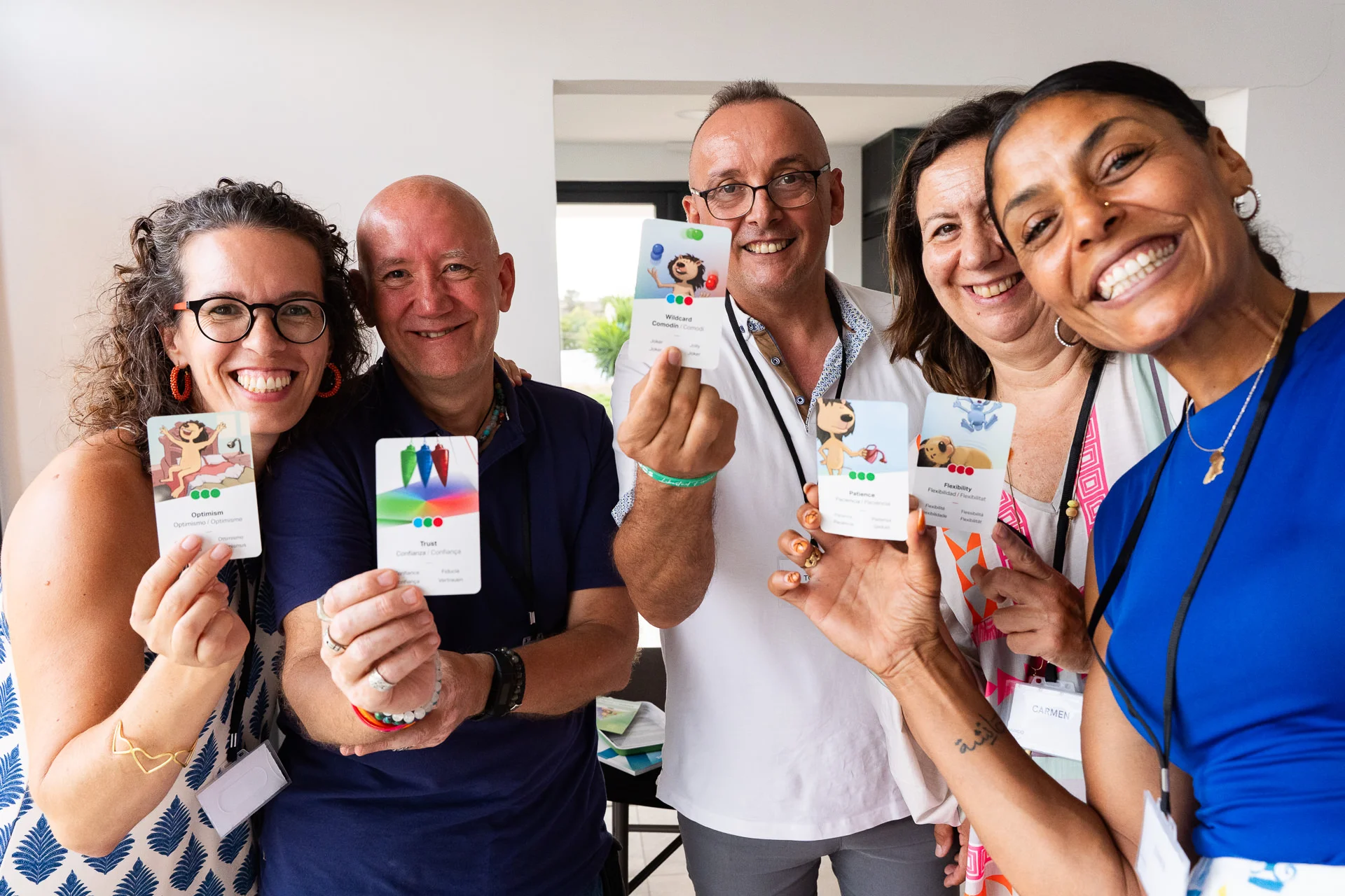 Participantes del taller El Valor de los Valores